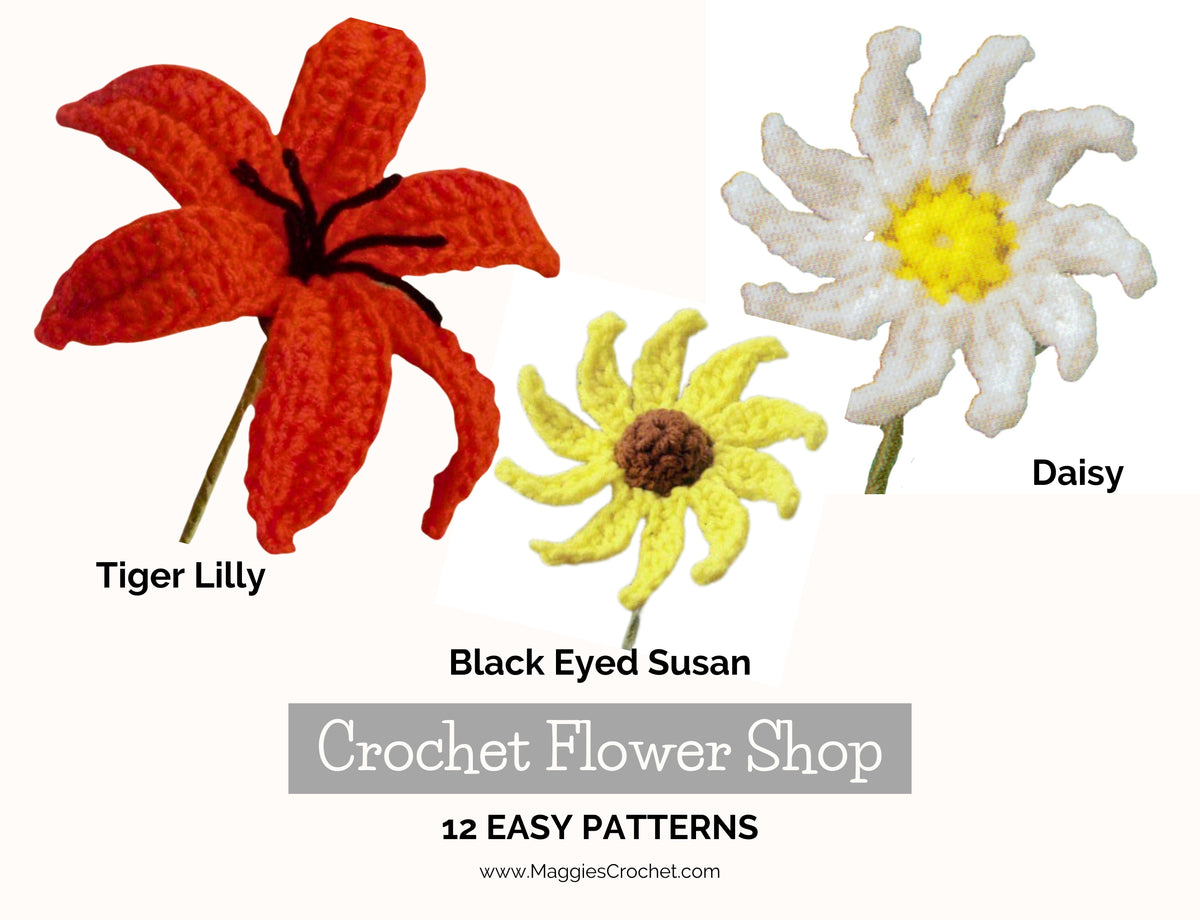 Book Review  35 Beautiful Projects using Floral Motifs / Cute & Easy  Crochet with Flowers 