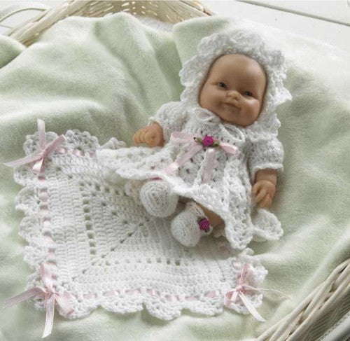 Free crochet baby born dolls clothes patterns online