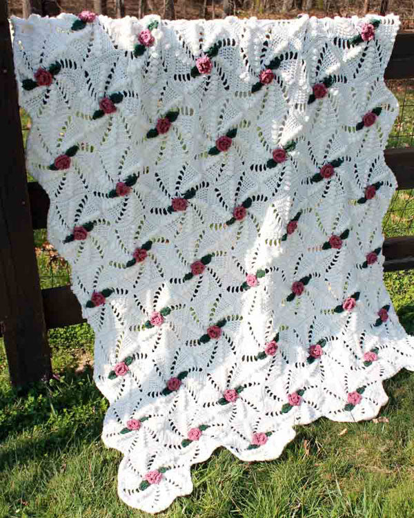 Catherine Wheel Afghan Pattern– Maggie's Crochet