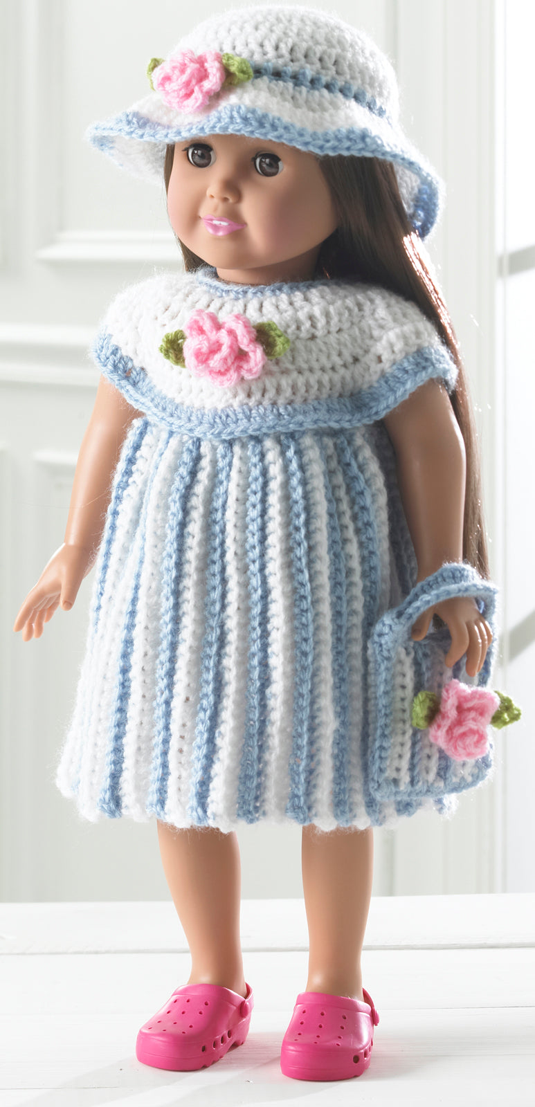 Free crochet patterns for 18 inch doll clothes online