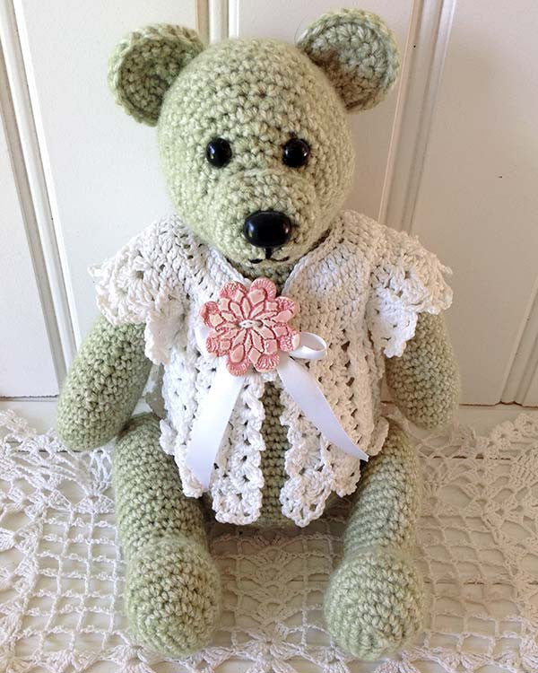 Childrens Teddy Bear Sweater Vintage Knitting Pattern PDF 