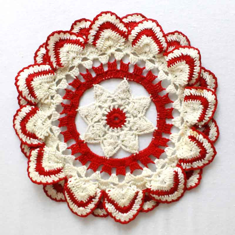 Crochet Books - Colorful Doilies to Crochet Pattern Book