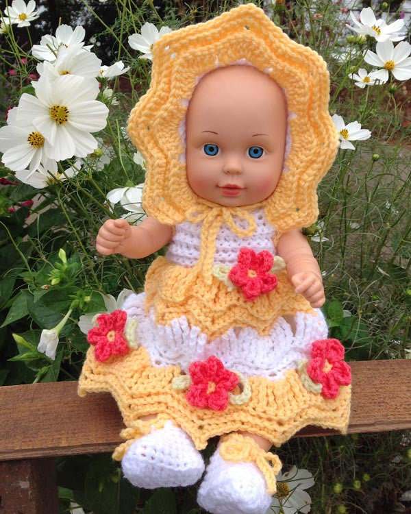 Little Misses Nursery Rhyme Crochet Pattern Book 13 Dolls Bo Peep & Miss  Muffet