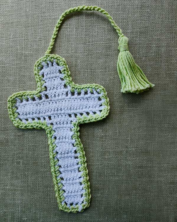 Cross Bookmarks in Thread Crochet Pattern Maggie's Crochet