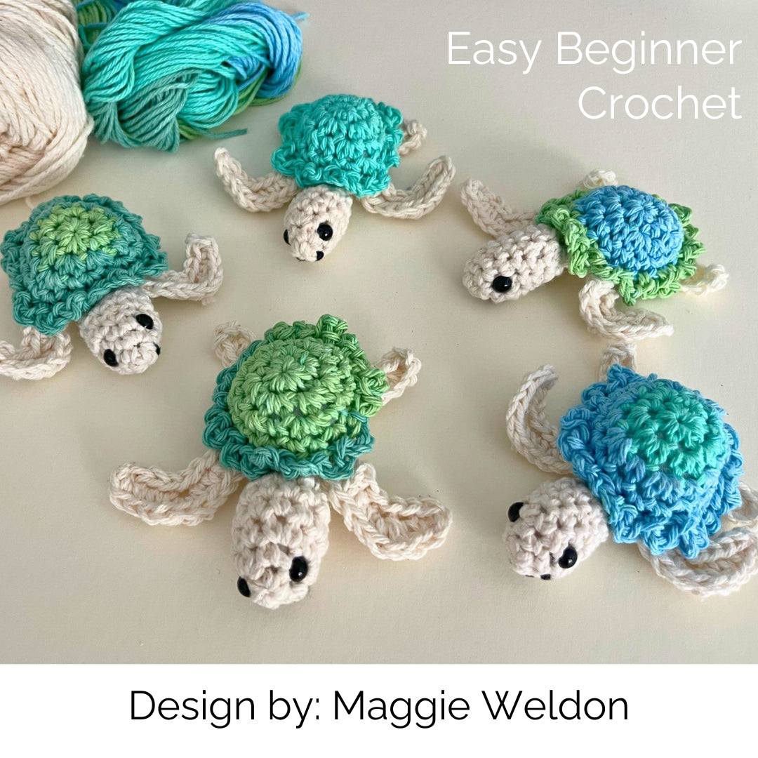 NEW Sea Turtles Crochet Pattern