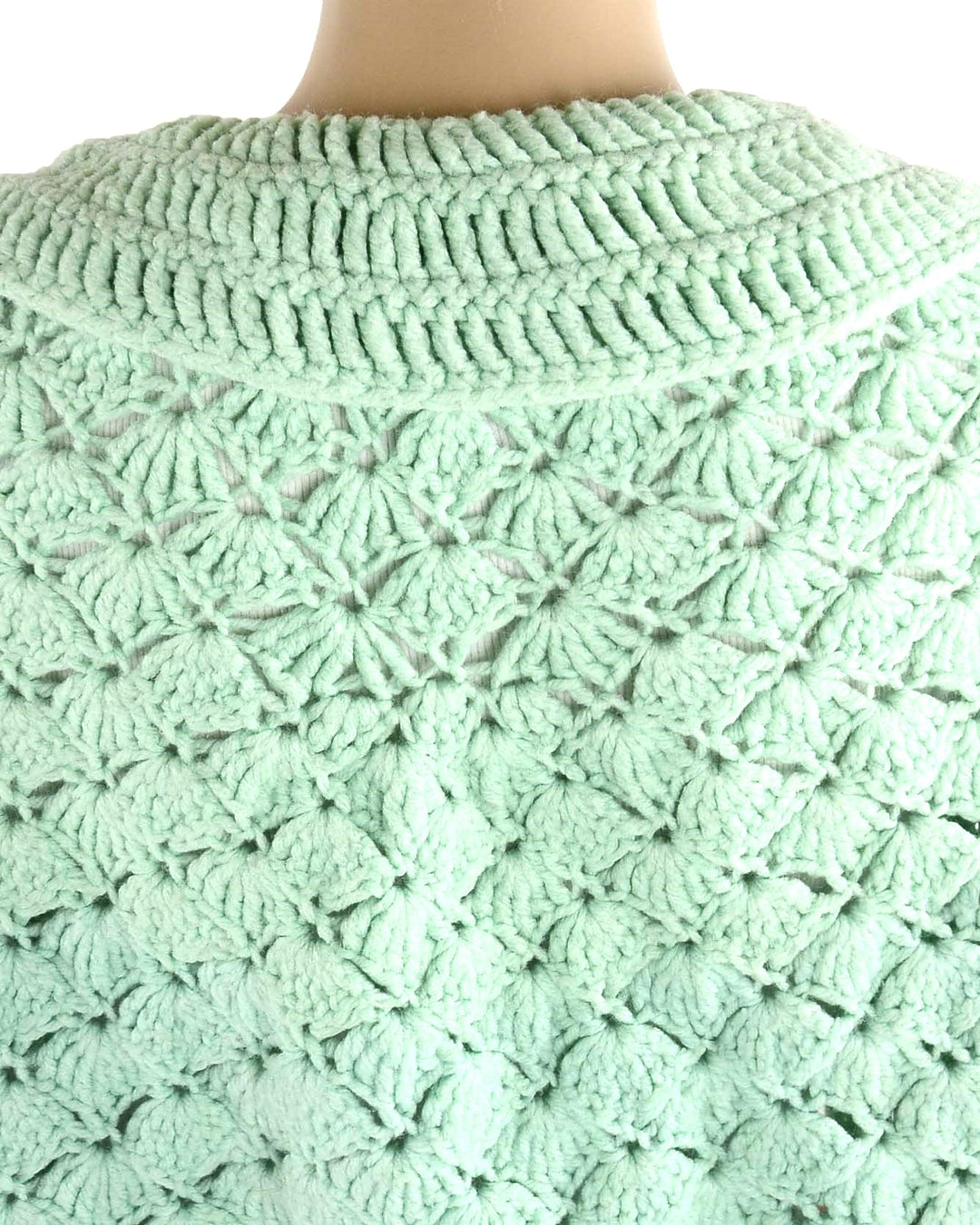 Vintage Shell Cape Crochet Pattern