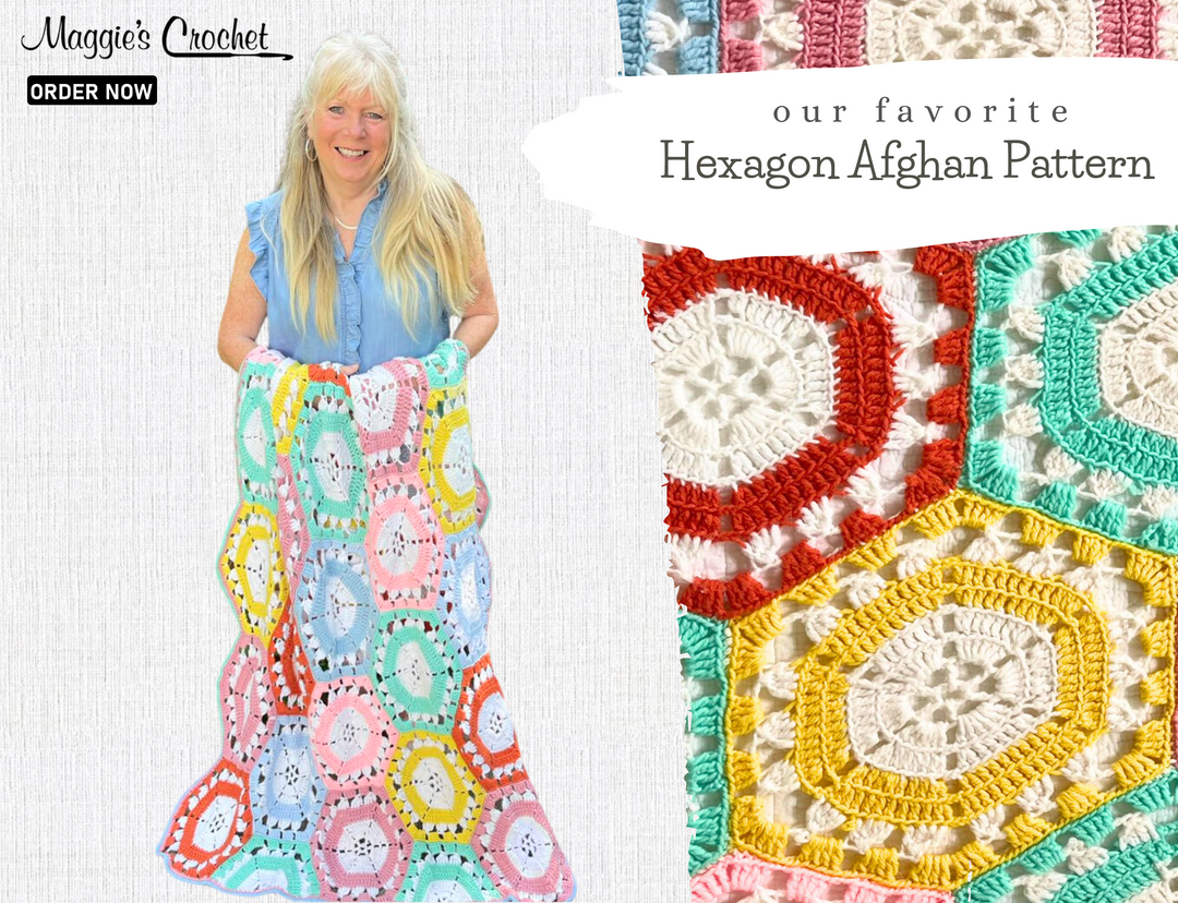 NEW Hexagon Afghan Crochet Pattern