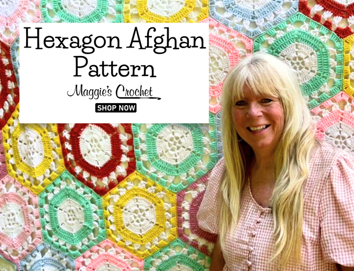 NEW Hexagon Afghan Crochet Pattern