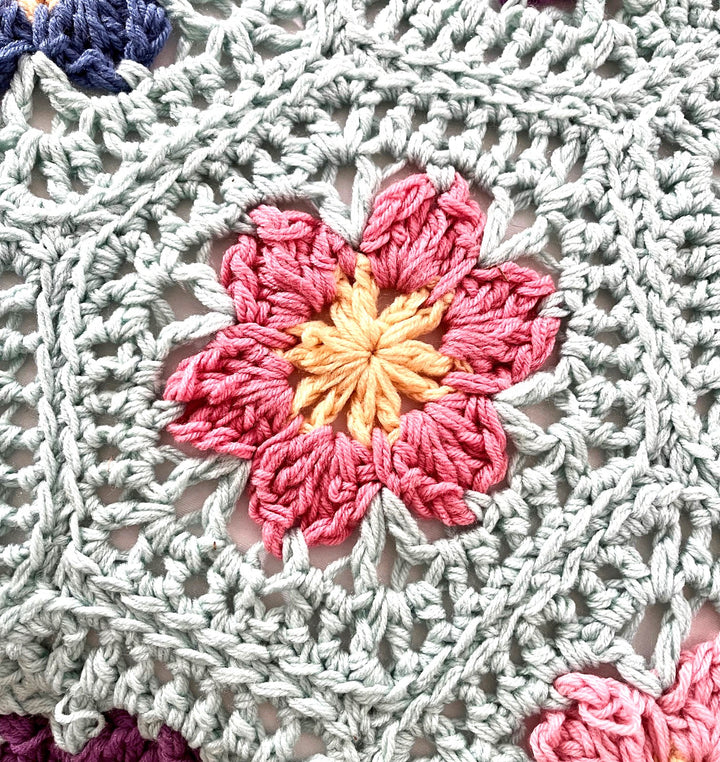 Flower Garden Afghan Crochet Pattern