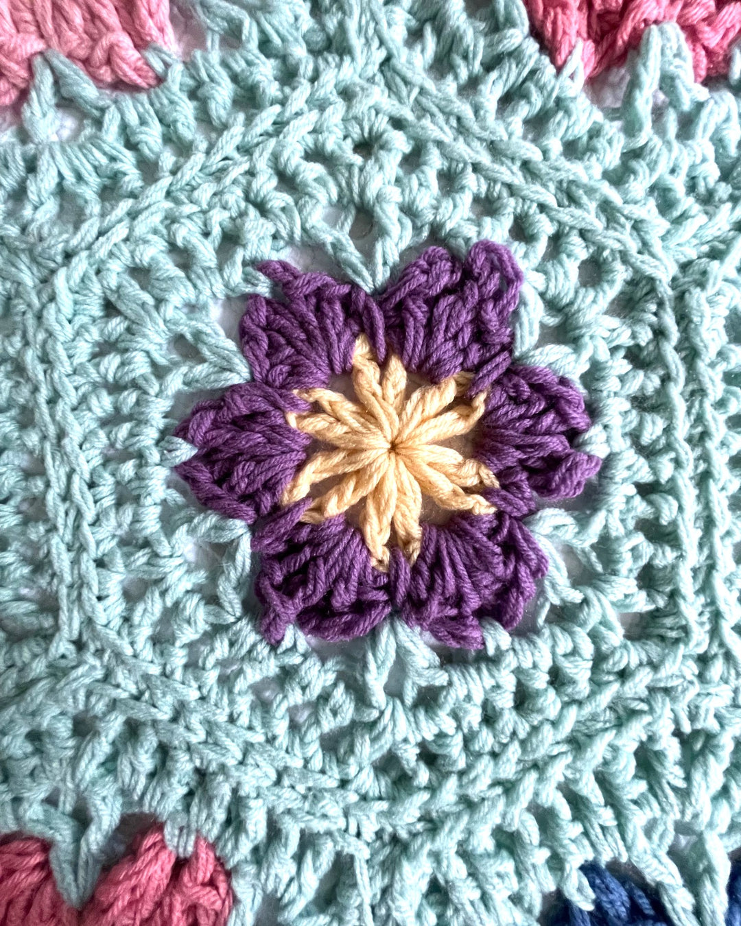 Flower Garden Afghan Crochet Pattern