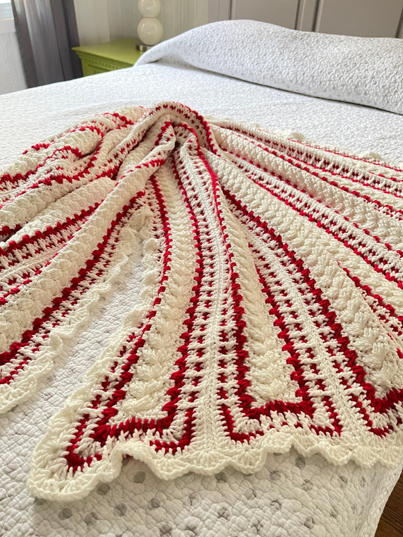 Bizzy Crochet: Catherine's Wheel Afghan