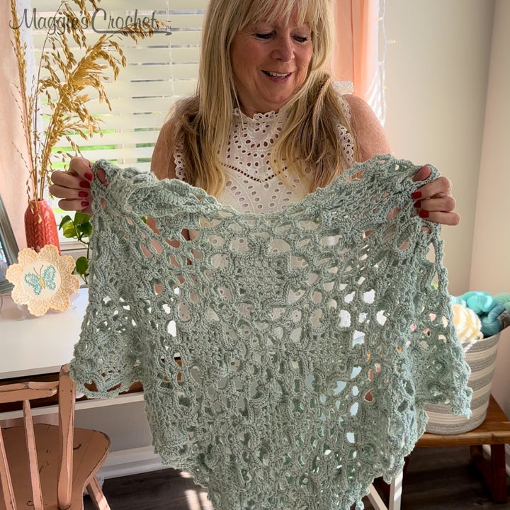 Elegant Poncho Crochet Pattern