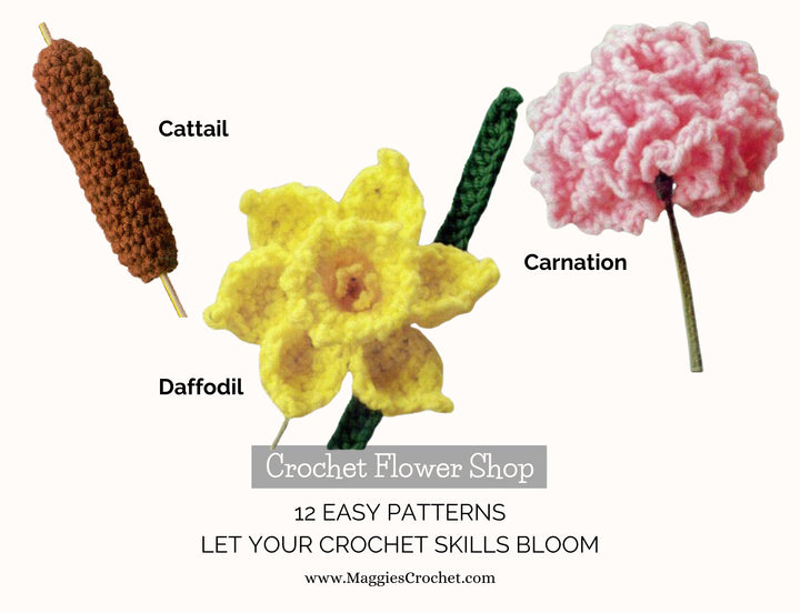 Flower Shop Crochet Patterns