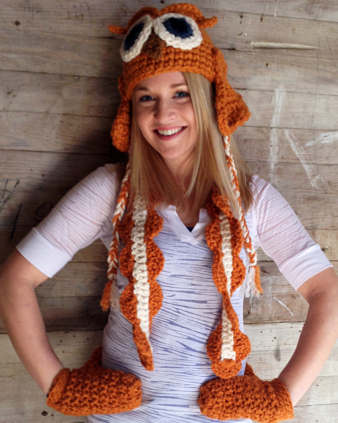 Hootin' Hat Set Crochet Pattern