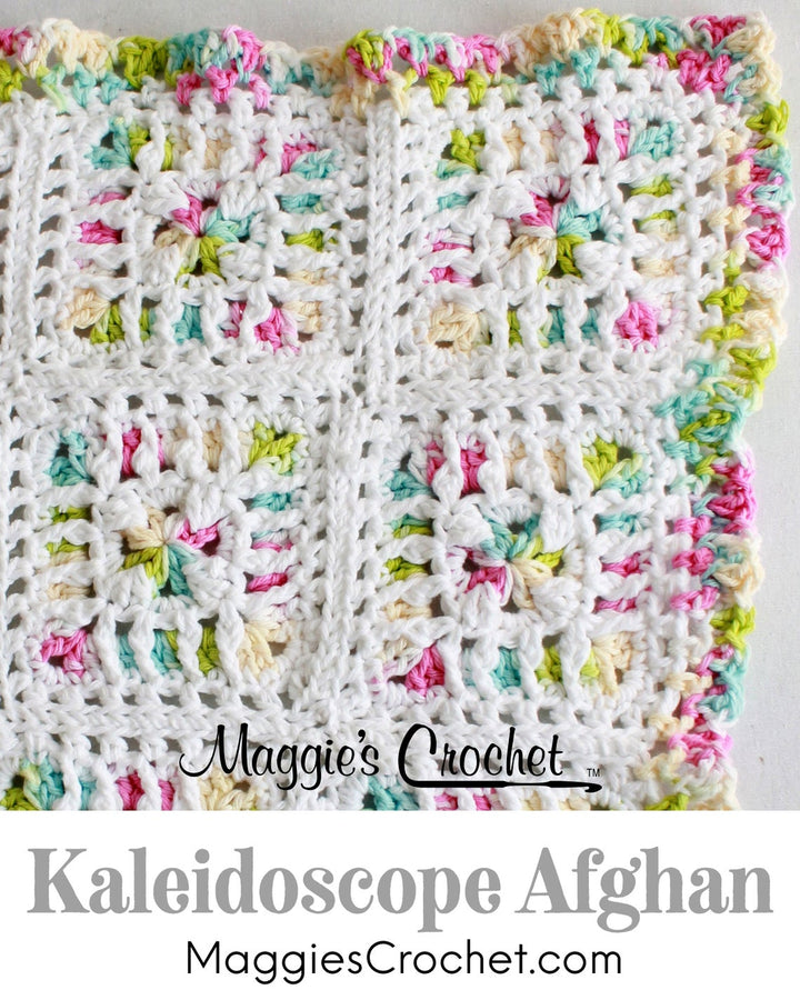 Kaleidoscope Afghan Crochet Pattern