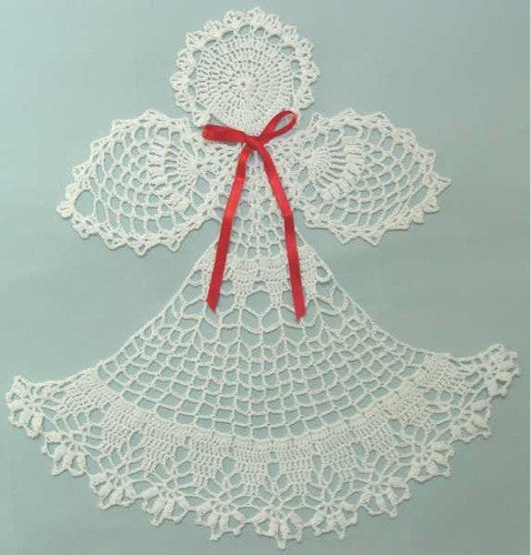 Angel Abriel Doily Crochet Pattern - Maggie's Crochet