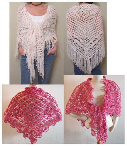 Chic Shawls Crochet Pattern - Maggie's Crochet