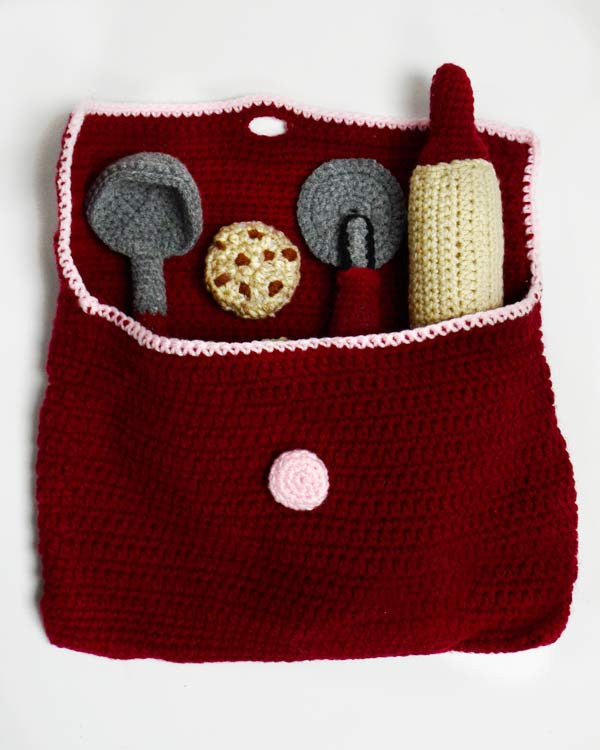 Cooking Katie Chef Set Crochet Pattern - Maggie's Crochet