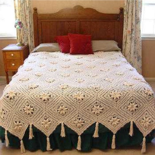 Curlicue Coverlet Crochet Pattern - Maggie's Crochet