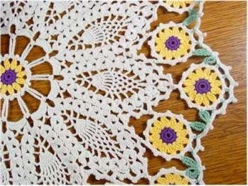 Flower Doily Set Crochet Pattern - Maggie's Crochet