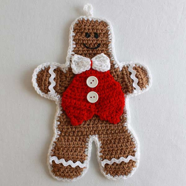 Gingerbread Kitchen Set Crochet Pattern - Maggie's Crochet