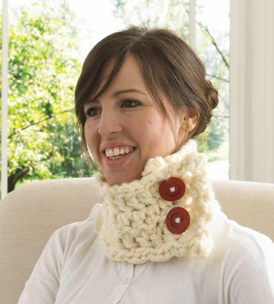 30-Minute Neck Warmers Crochet Pattern: Easy Beginner - Maggie's Crochet