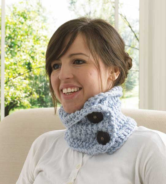 30-Minute Neck Warmers Crochet Pattern: Easy Beginner - Maggie's Crochet