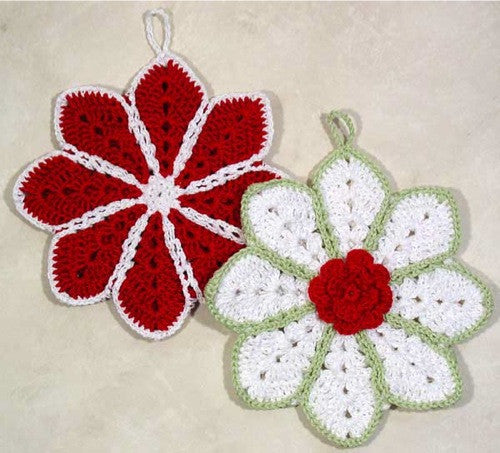 Old Fashioned Potholders Set 1 Crochet Pattern - Maggie's Crochet