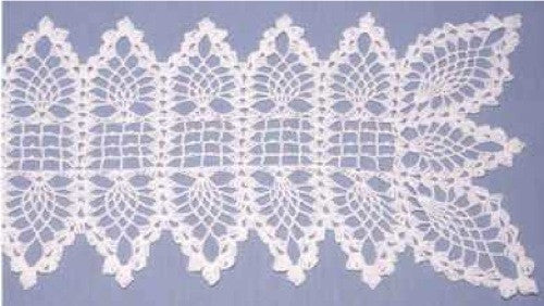 Pineapple Placemat and Table Topper Crochet Pattern - Maggie's Crochet