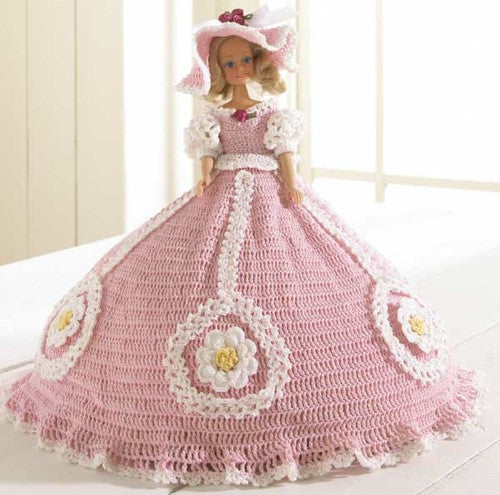 Plantation Stroll Fashion Doll Crochet Pattern - Maggie's Crochet