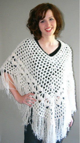 Ponchos Crochet Pattern Leaflet - Maggie's Crochet