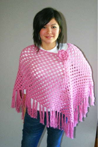 Ponchos Crochet Pattern Leaflet - Maggie's Crochet