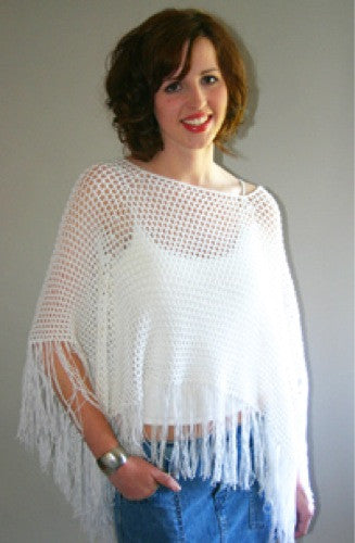 Ponchos Crochet Pattern Leaflet - Maggie's Crochet