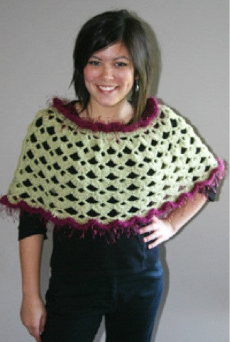 Ponchos Crochet Pattern Leaflet - Maggie's Crochet