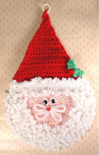 Santa Wall Hangings Crochet Pattern - Maggie's Crochet