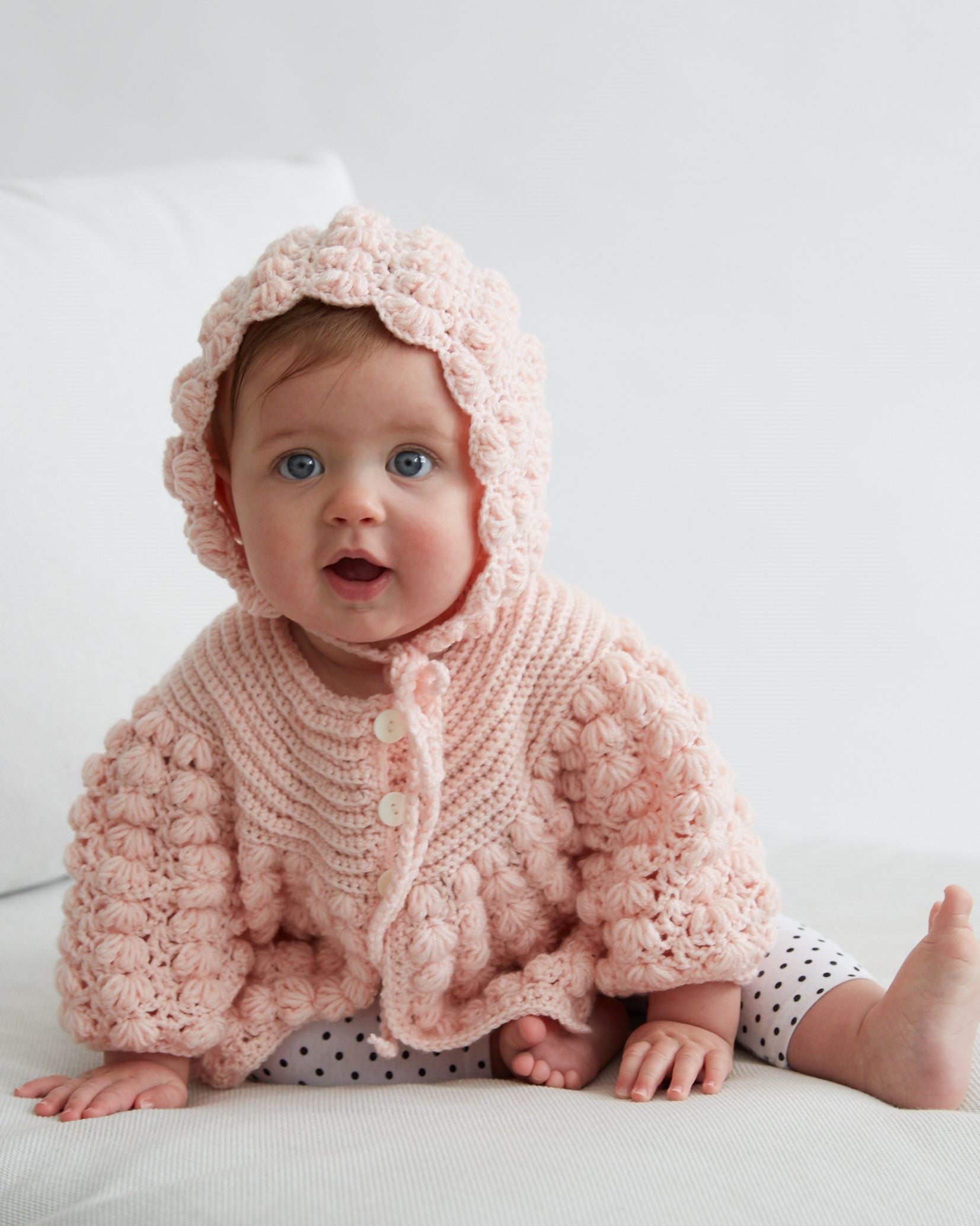 Crochet baby pullover hotsell