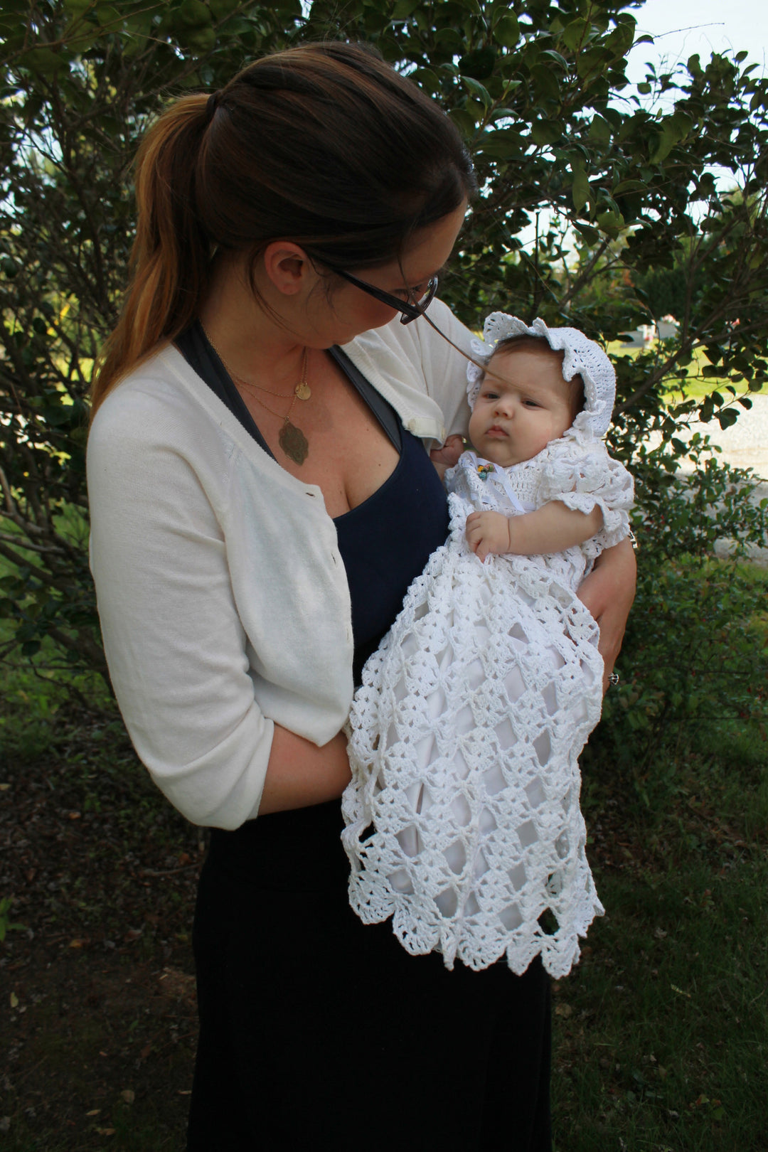 Blessed Christening Set Crochet Pattern - Maggie's Crochet