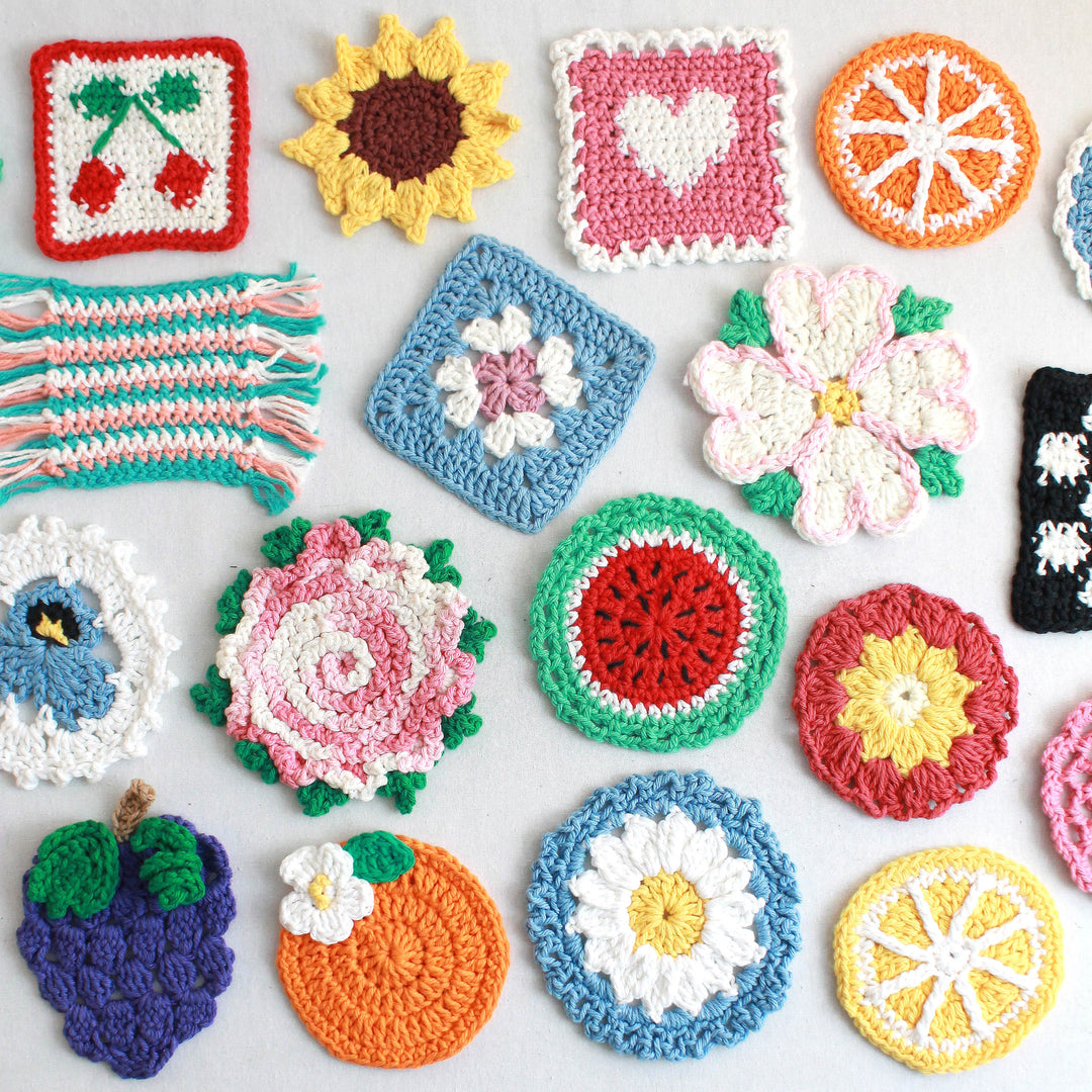 Coaster Crazy Crochet Pattern Leaflet - PDF ONLY - Maggie's Crochet