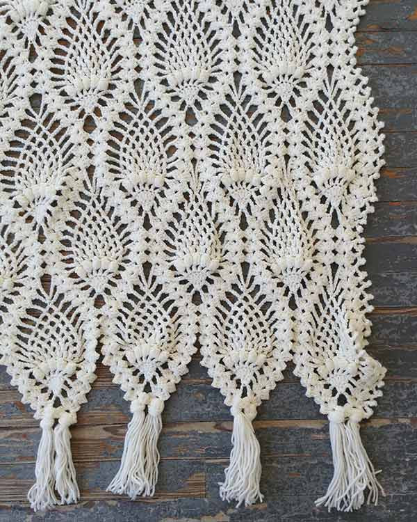 Garden Lace Afghans Crochet Pattern - Maggie's Crochet