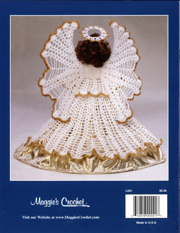 Angel Gloria Fashion Doll Crochet Pattern Leaflet - Maggie's Crochet