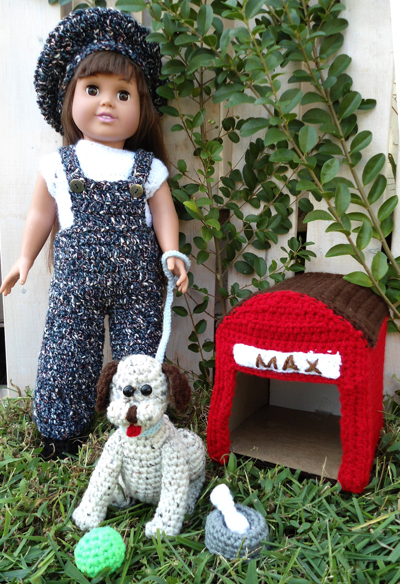 18" Doll Megan & Max Crochet Pattern - Maggie's Crochet