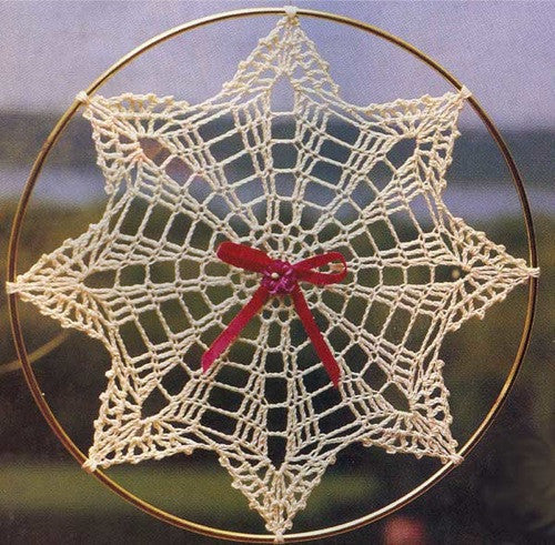 Moonbeam Suncatcher Pattern - Maggie's Crochet