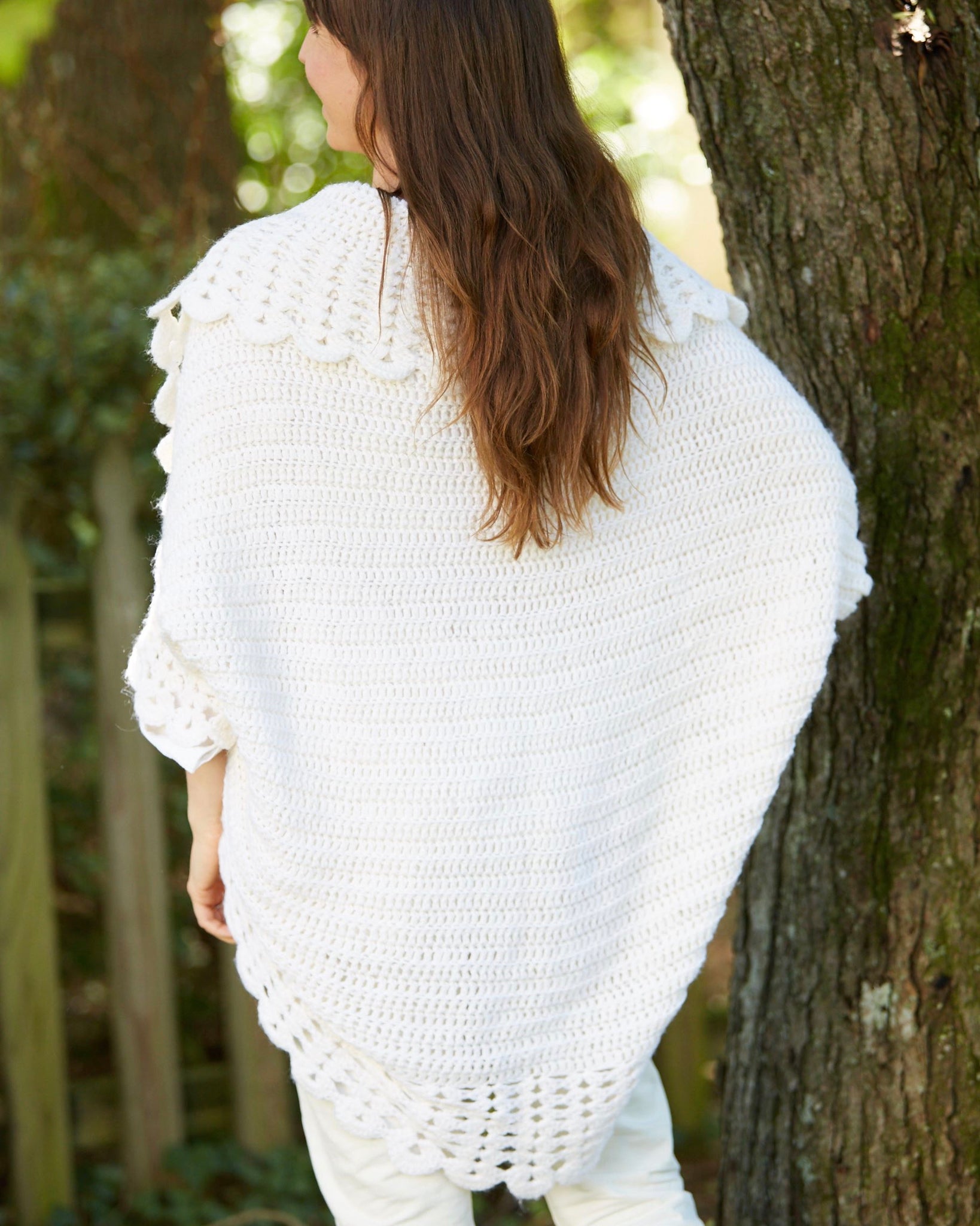 Shell Edged Jacket Crochet Pattern– Maggie's Crochet