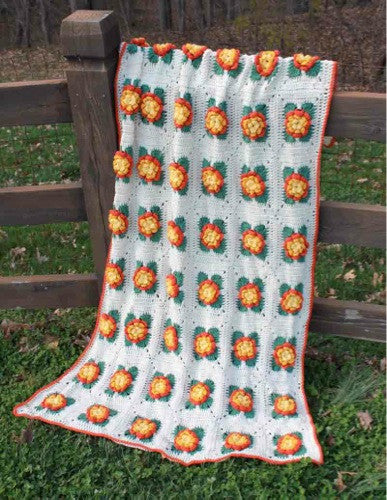 Marigold Afghan Crochet Pattern - Maggie's Crochet