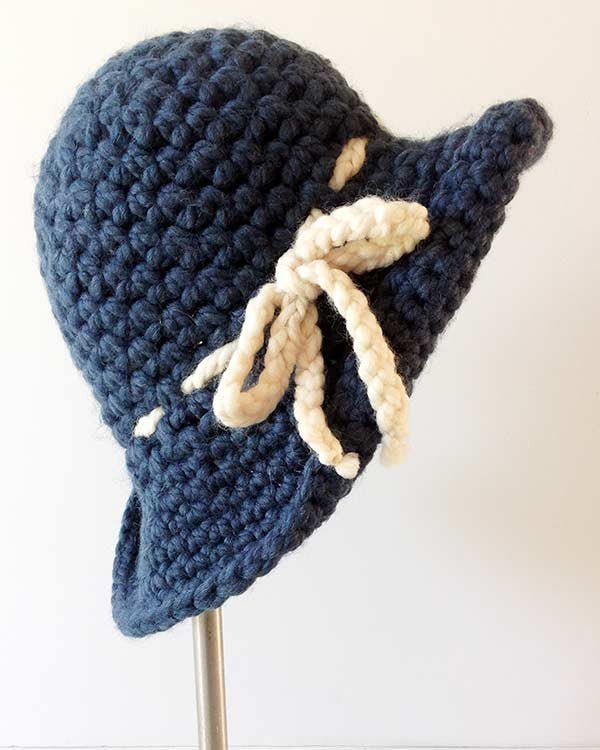 Wool Crusher Hat Crochet Pattern - Maggie's Crochet