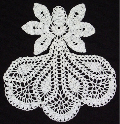 Inspirational Angel Doily Crochet Pattern - Maggie's Crochet