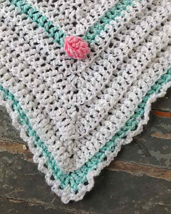 Rosebud Ripple Layette Crochet Pattern - Maggie's Crochet