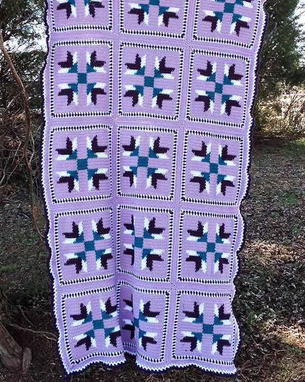 Katie's Favorite Quilt Afghan Pattern - Maggie's Crochet