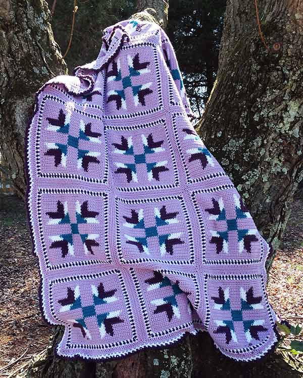 Katie's Favorite Quilt Afghan Pattern - Maggie's Crochet