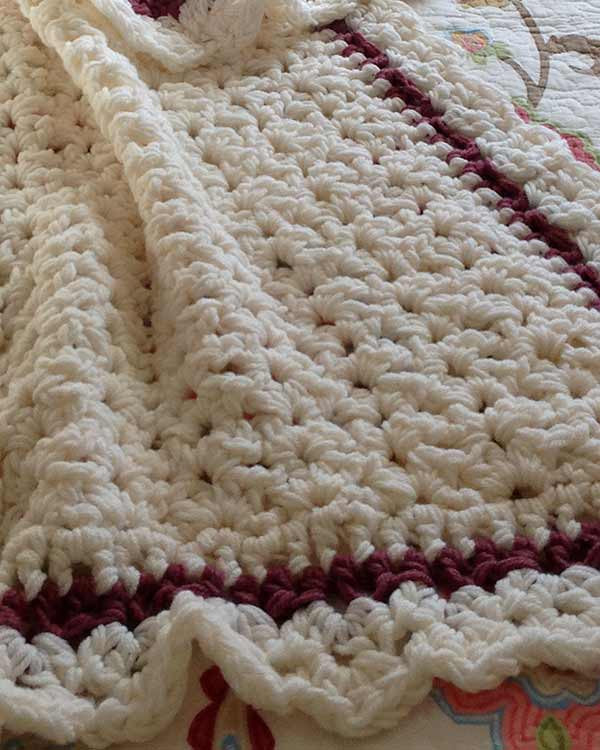 Shell Elegance Afghan Crochet Pattern - Maggie's Crochet